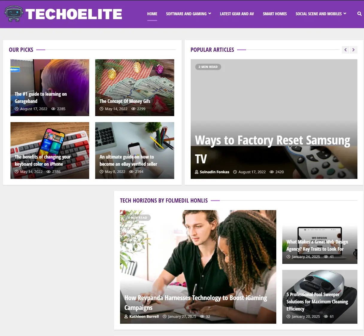 TechoElite.com Discover the Magic of Tech and Art